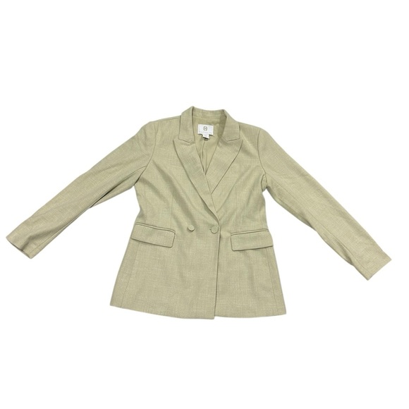 House of Harlow 1960 Double Breasted Light Green Blazer Size M Business Academia - Picture 1 of 8